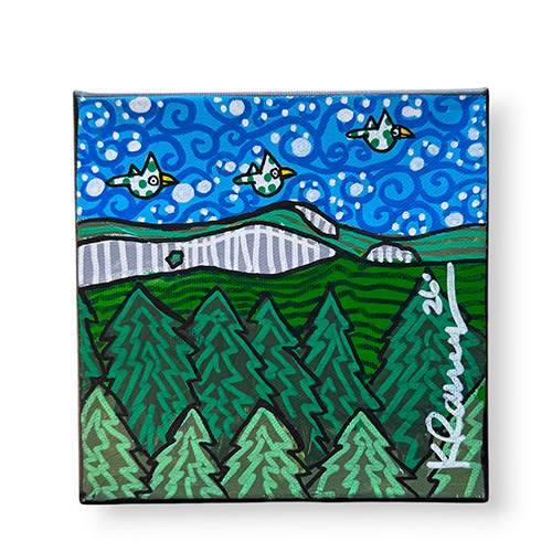 Kip Ramey 6x6 "Whiteside Mountain" WP6425
